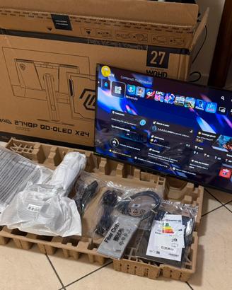 Monitor MSI MAG 274QP QD-OLED X24 **NUOVO**