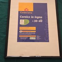 Cornice nera 30x40