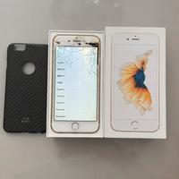 IPhone 6s 64 gb gold con schermo rotto