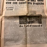 Quotidiano la nazione del 4 novembre 1966