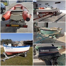 Vendo gozzo, gommone, motoscafo, pedalò, barche