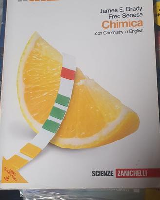 Libro scolastico Chimica con Chemistry in English