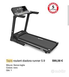 Tapis roulant pari al nuovo con garanzia
