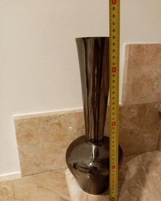 vaso decorativo in alluminio 
