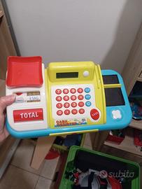 Cassa supermercato giocattolo