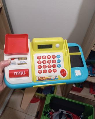 Cassa supermercato giocattolo