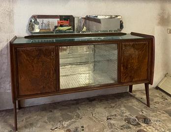 Mobile con vetrinetta anni 60