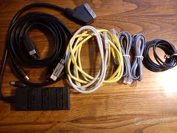 MULTIPRESA 3 POSTI PRESE MULTIPLA SCART CAVO CIABA