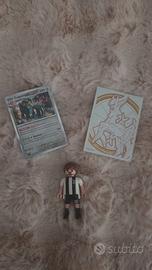 Playmobil Juventus N.10+Carta Pokémon Copperajah 