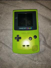 Nintendo Game boy color verde lime