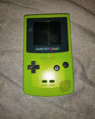Nintendo Game boy color verde lime