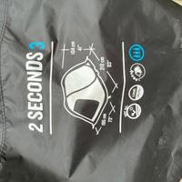 tenda 2 second Fresh and Black 3 posti quechua 