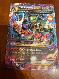 Carta Pokémon Mega Rayquaza.