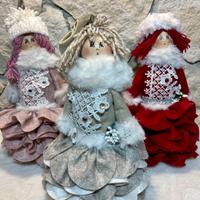 Bambole decorazioni di Natale