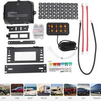 Pannello Interruttore KIMISS 8 Posizioni RGB IP65