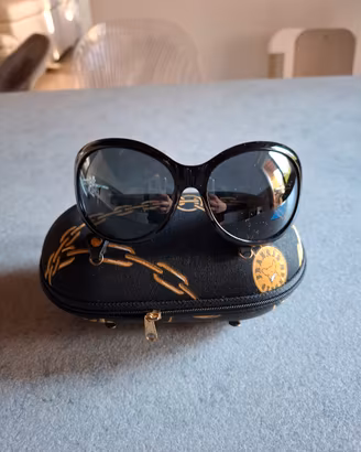 Occhiali sole neri Frankie Morello nuovi Limit ed