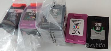 Cartucce HP 301 XL nero e colore