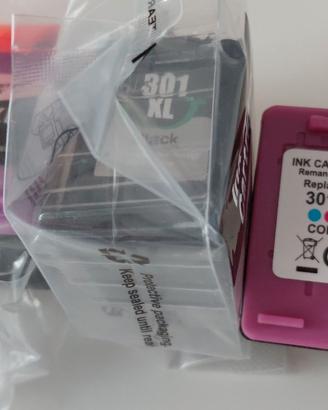 Cartucce HP 301 XL nero e colore
