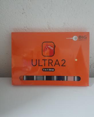 orologio smartwatch con 7 cinturini intercambiabil