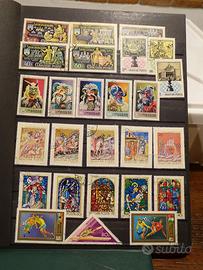 Lotto di francobolli dal mondo