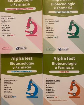 Alphatest per biotecnologie e farmacia