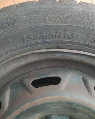 Ruota Cinquecento completa