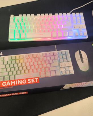 GxTrust gaming Mouse e tastiera 