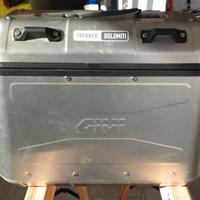 Coppia valigie alluminio Givi 36 litri 