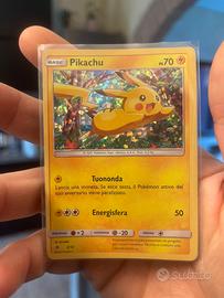 Pikachu McDonald's 2017 Holo Italiano Raro