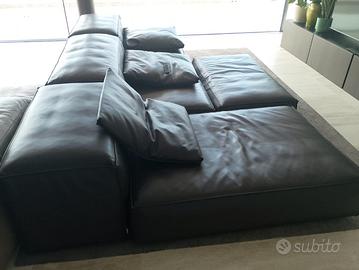 LIVING DIVANI-mod. EXTRA SOFT- vera pelle
