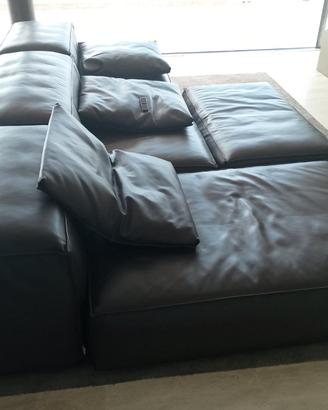 LIVING DIVANI-mod. EXTRA SOFT- vera pelle