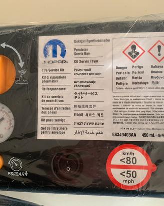 Compressore gonfiaggio gomme Mopar