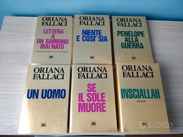 6 Libri di Oriana Fallaci