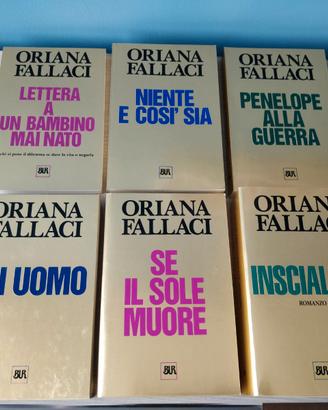 6 Libri di Oriana Fallaci