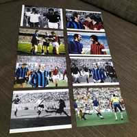 8 Fotografie Gianni Rivera e Sandro Mazzola