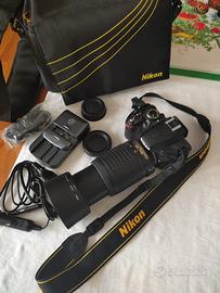 Nikon D3200 + Obiettivo DX 55-200mm Foto