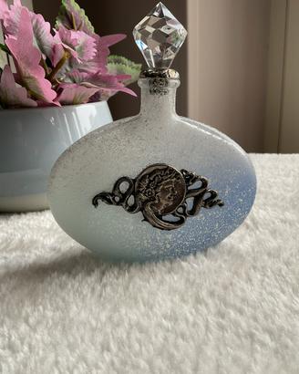 Boccetta decorativa celeste-bianco CLARALUNA
