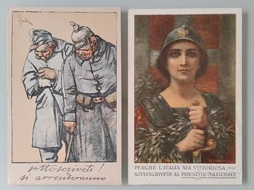 Cartoline del Prestito Nazionale 1917‑1918