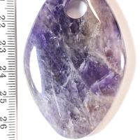 ciondolo ametista con foro