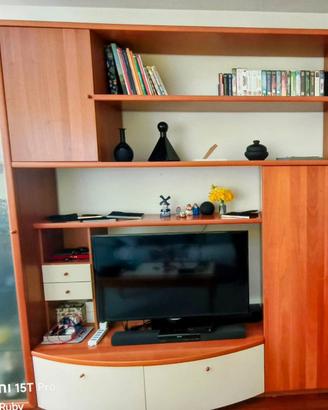 soggiorno Tomasella   impialacciato noce