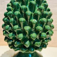 Pigna ornamentale in pregiata ceramica di Vietri