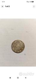 1 Lira 1867 Vittorio Emanuele II argento
