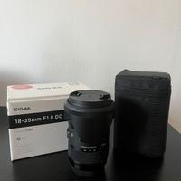 Sigma 18-35mm f/1.8 DC HSM ART - Attacco Canon