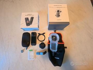 Insta360 x5 con accessori