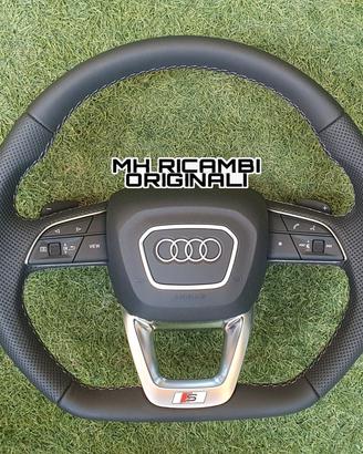 Volante Originale Audi Piatto Nuovo Q2 Q5 Q7 Q8 SQ