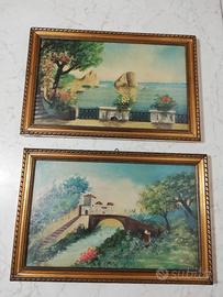 Dipinti ad olio 1961 ( Capri e campagna romana )