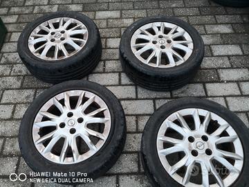 4 cerchi originali Opel + 4 gomme 205 50 16