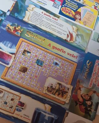 3 cartoncini box da collezione Kinder 