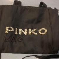 Borsa tracolla marrone Pinko Bag