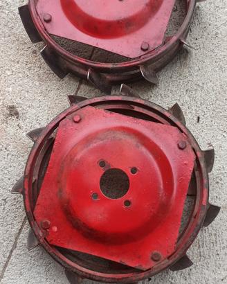 ruote in ferro per motocoltivatore 